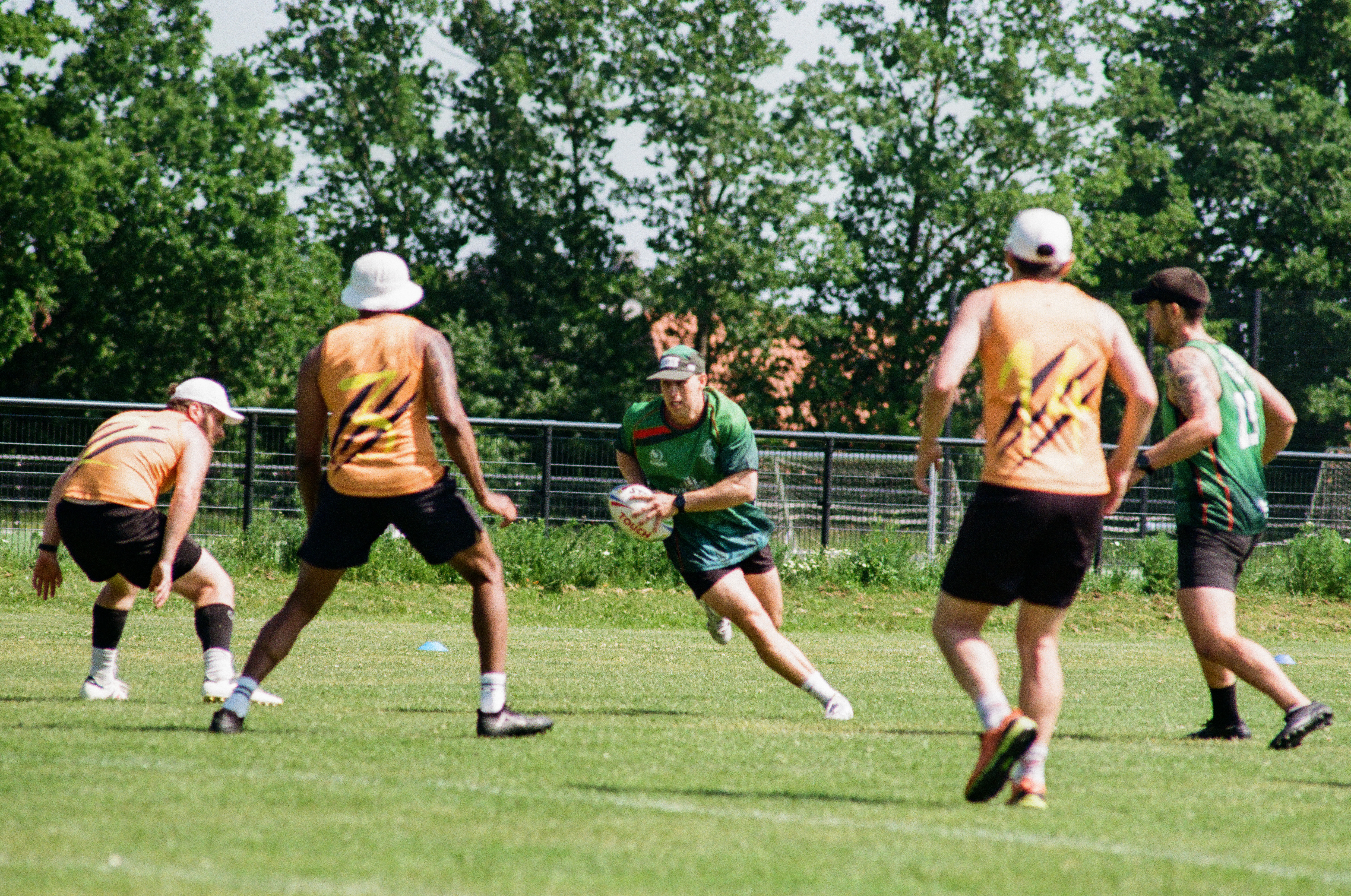 Tournament action